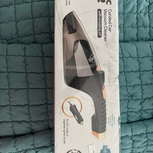 Black Corded Car Vacuum Cleaner